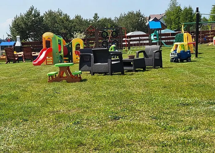 Domki Bliza بيت خشبي Jastrzębia Góra